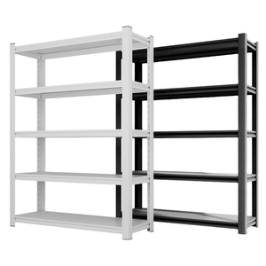 Boltless Steel Storage Rack 3 Layers Slotted Angle Frame