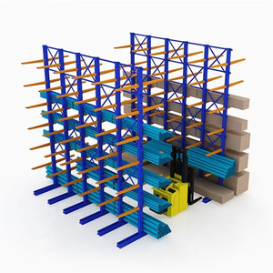 Heavy-Duty Steel Warehouse Racks 5-Layer Corrosion Protected Cantilever Storage Shelf