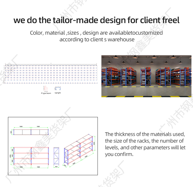 Heavy duty rack structure and details