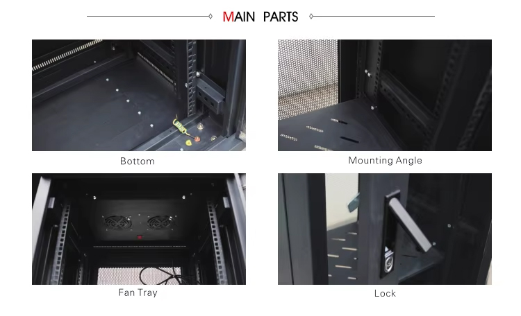42U 1200mm Deep GPU Rack Data Center Network Cabinet 19 Inch Rack Mount Standard Server AI Data Center Infrastructure