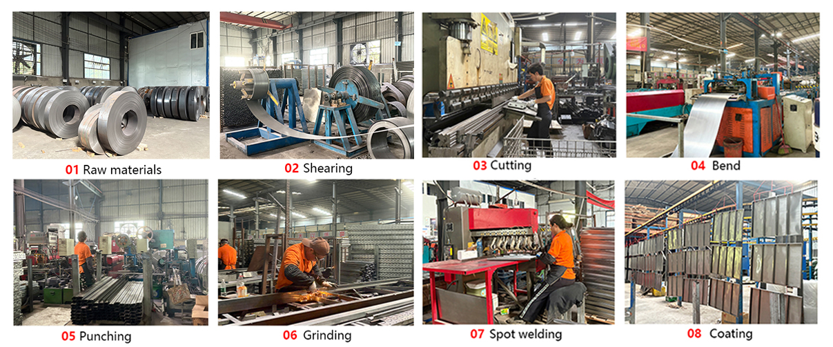 Shelf manufacturing and production process