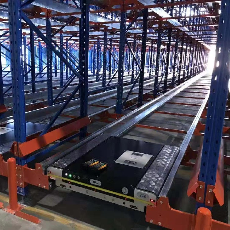 Fully Automated Radio Shuttle Racking Featuring High-Speed Shuttle Cart for Modern Logistics Distribution Centers