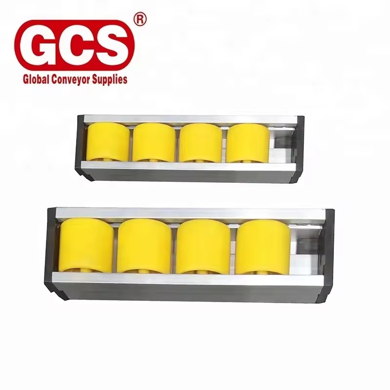 China Customized High Quality PE Fluency Bar Sliding Flow Rail For Flow Storage Rack Conveyor Wheel
