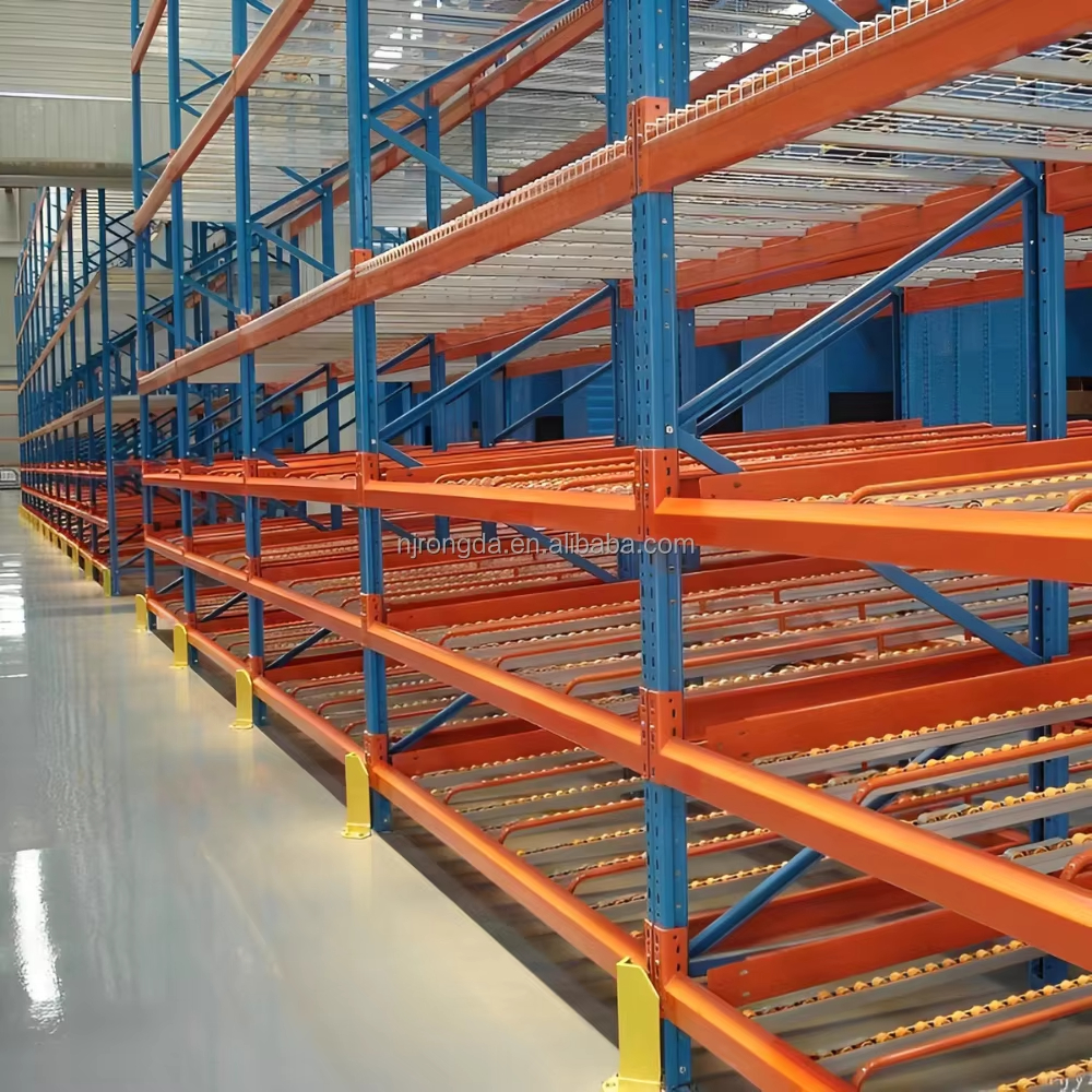Gravity Flow Racks Flow Racking Carton Shelving Warehouse FIFO Industrial Storage System