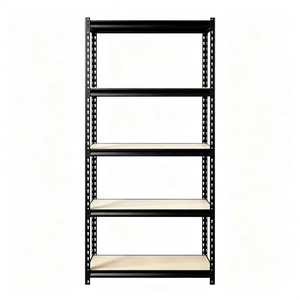 Heavy Duty 5 Shelf Storage Shelf Adjustable Steel Metal Rack