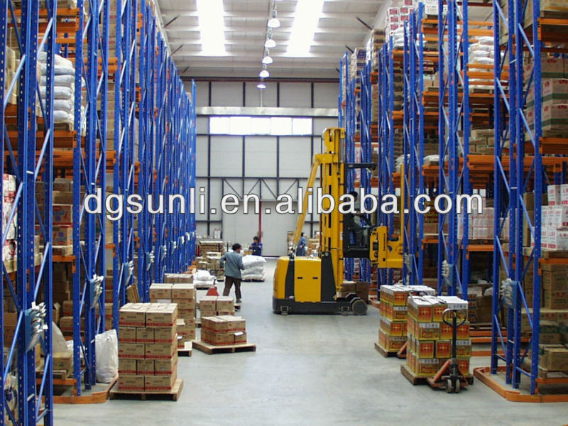 Heavy-Duty Warehouse Shelving System