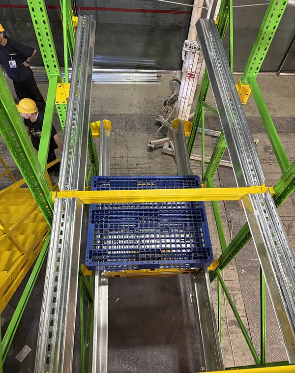 Multinational trade discussion on cold storage racking systems