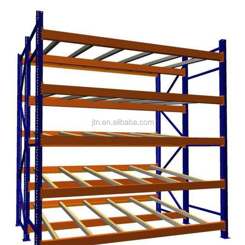 Warehouse Slide Shelf Structure