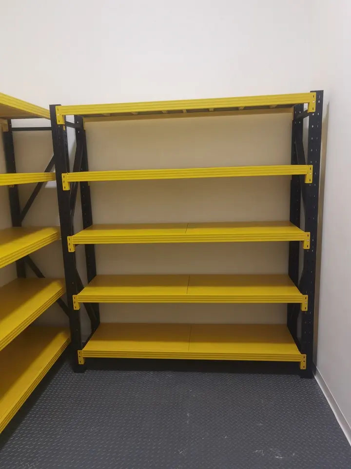 Heavy Duty Steel Storage Rack Adjustable Metal Shelving Boltless Warehouse Storage Shelves Medium Duty Industrial Rack