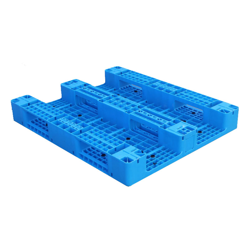 Warehouse Storage Strong 4-Way Vented Perforated Open Deck 3-Leg Rackable Euro Pallet ISO Certified for Racking System