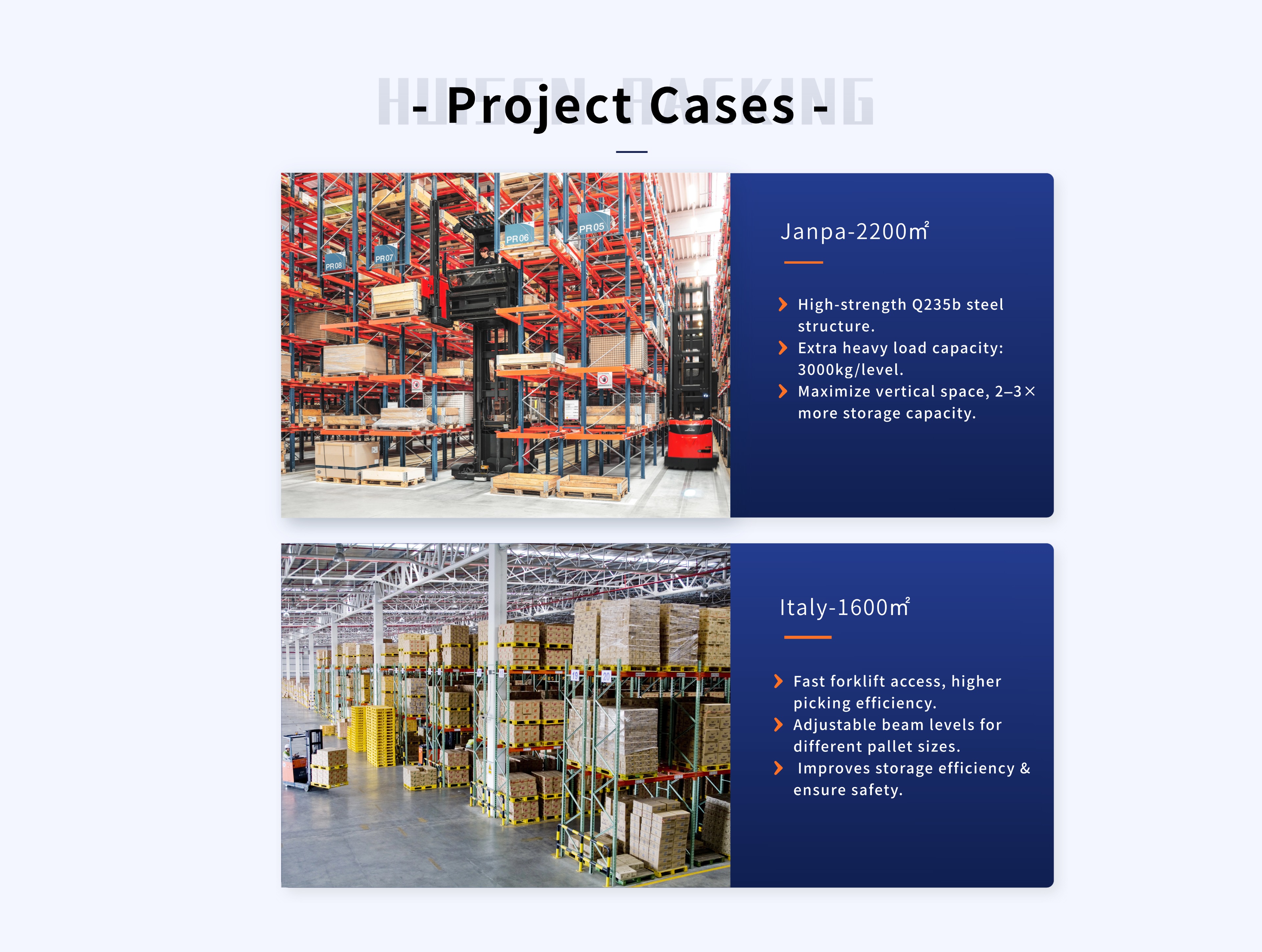 Pallet Shelving Installation