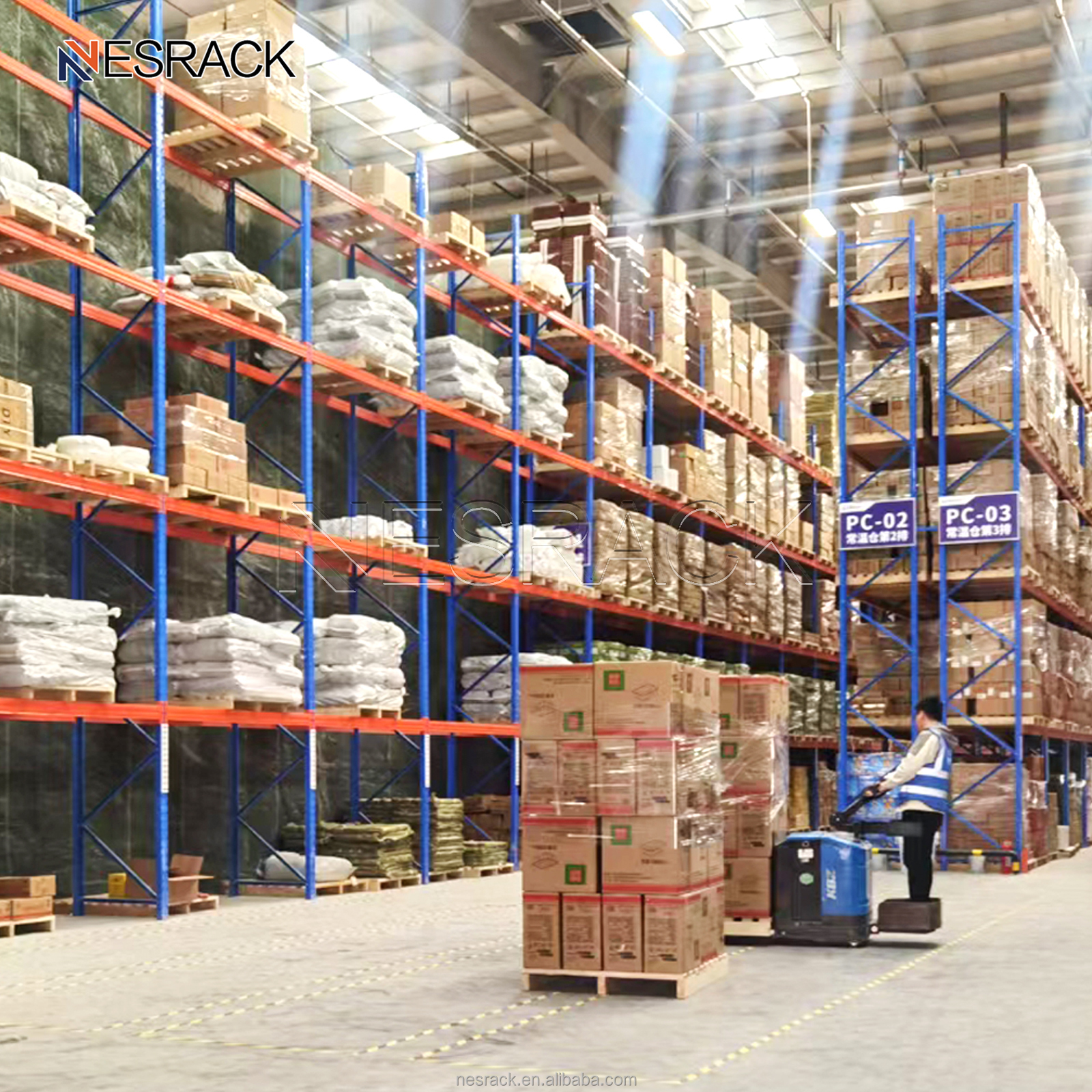 Popular Discounted Price For Sale Pallet Shelving Heavy Duty Rack Industrial Rack Warehouse Whelves Goods Pallet Storage Rack