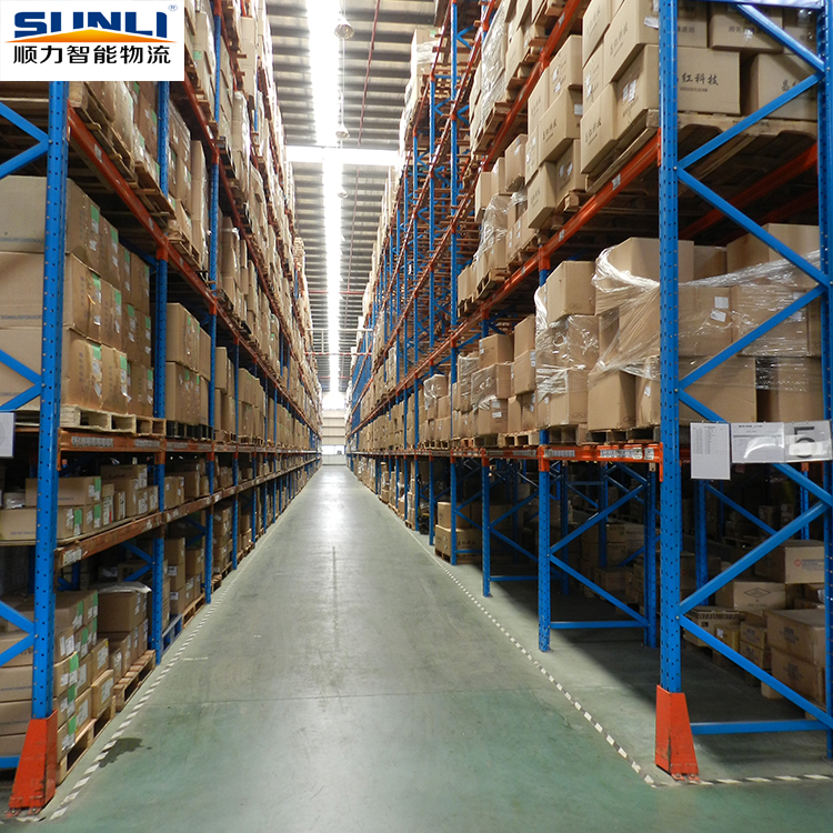 China Factory Customized Steel Selective Pallet Storage Racks Heavy Duty Adjustable CE Certified ESD Protection Plug-In