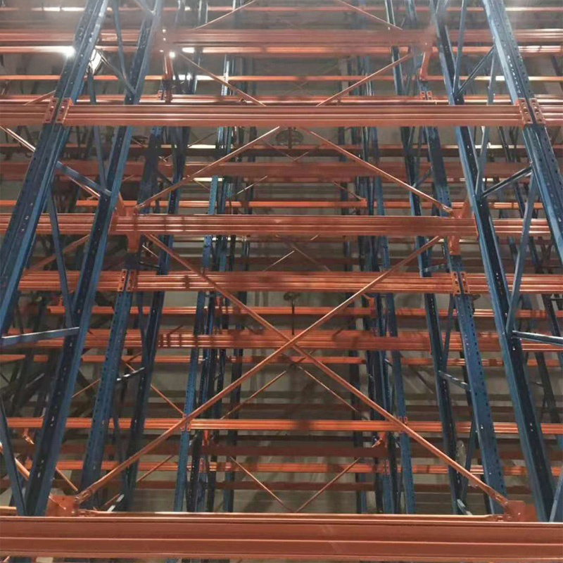 Industrial Warehouse Storage Steel Racking System Heavy Duty Very Narrow Aisle Racking