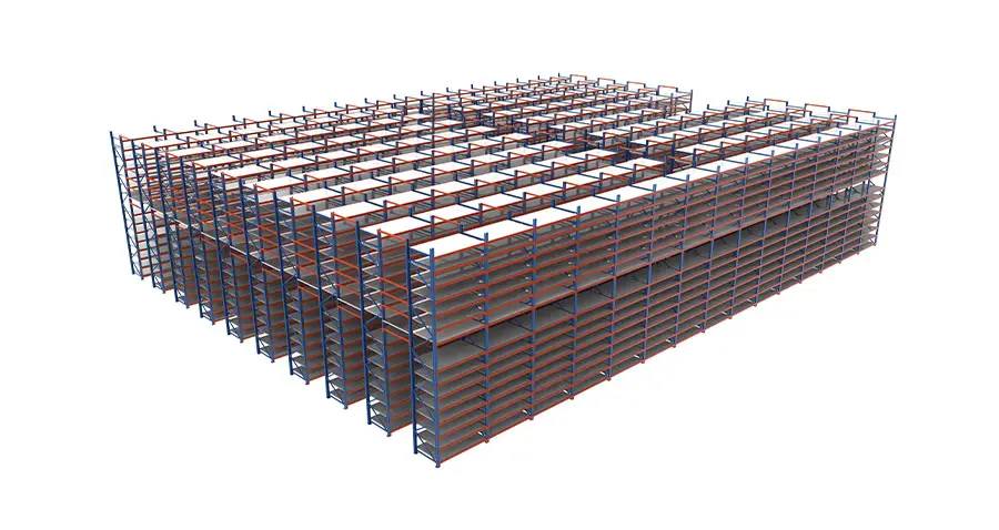 Photorealistic 3D Warehouse Racking Renderings