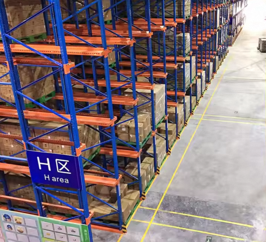 Warehouse High Density Pallet Storage