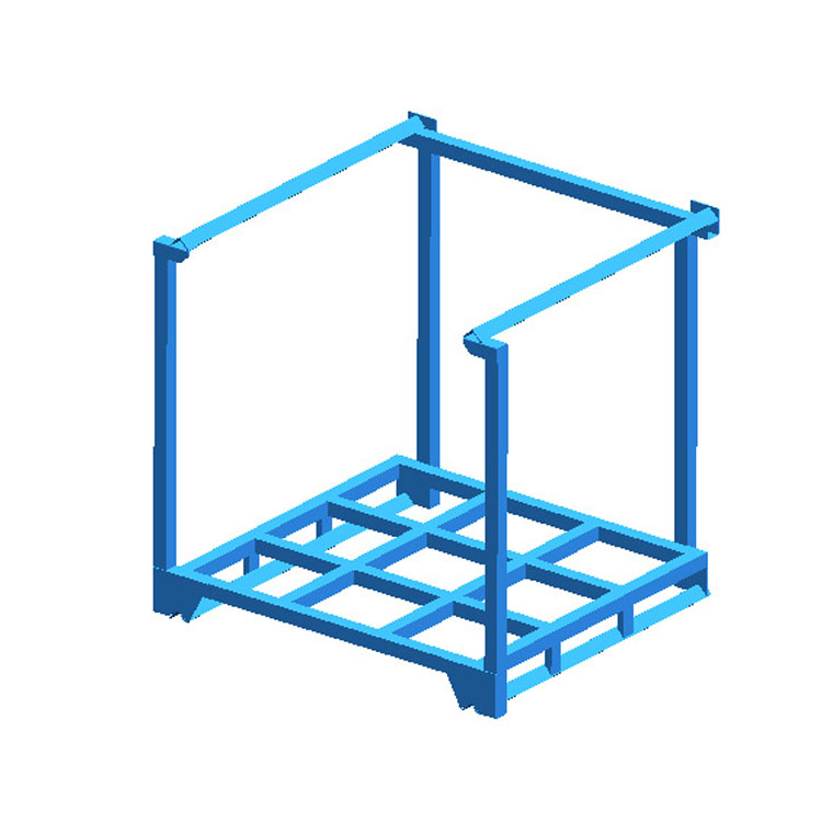 Cold Storage Available Stackable Steel Stacking Rack Heavy Load Warehouse Post Pallet Storage Frame