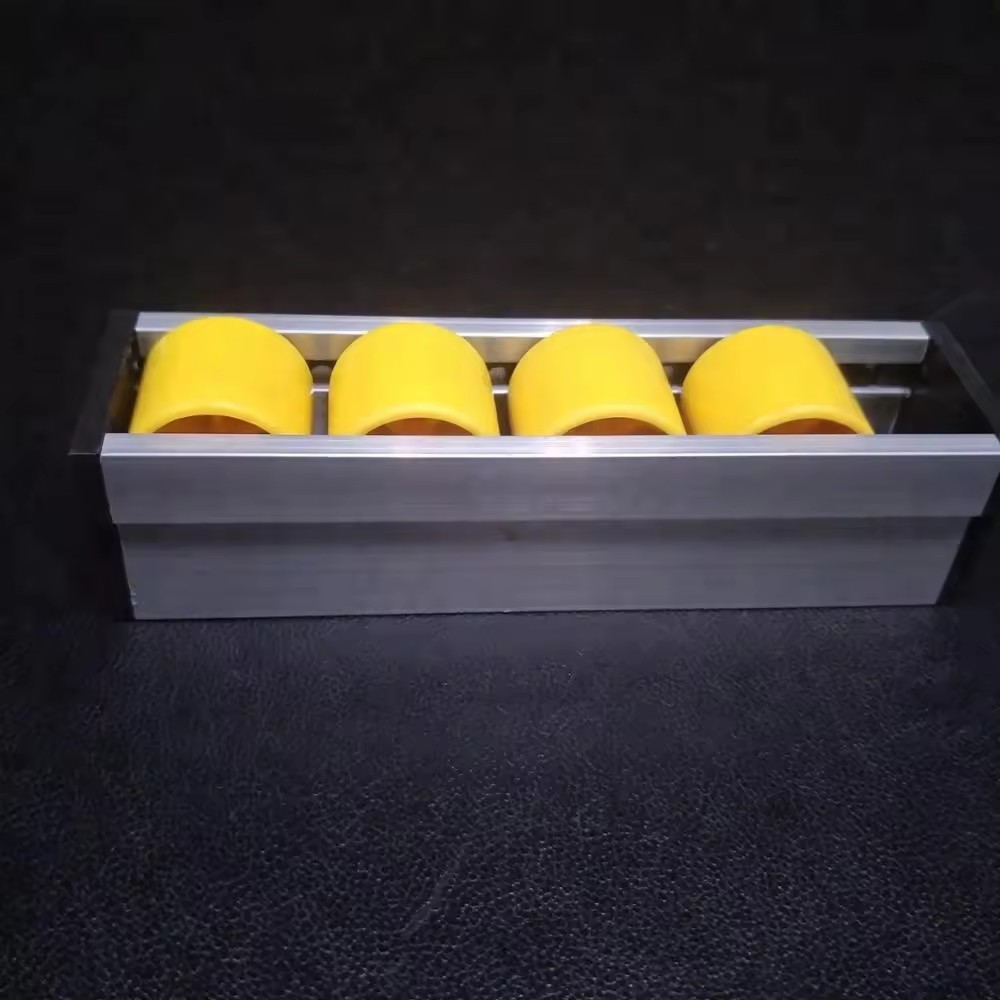 China Customized High Quality PE Fluency Bar Sliding Flow Rail For Flow Storage Rack Conveyor Wheel