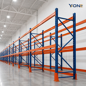 Heavy Duty Pallet Racking Warehouse Storage Rack System Q235B Steel for Freight Distribution With Pitch Levels