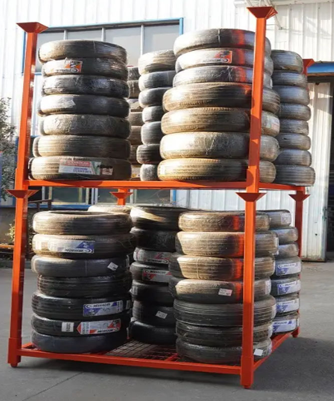 Customized Steel Post Pallet OEM ODM Metal Warehouse Storage Solution Detachable Steel Pallet Rack