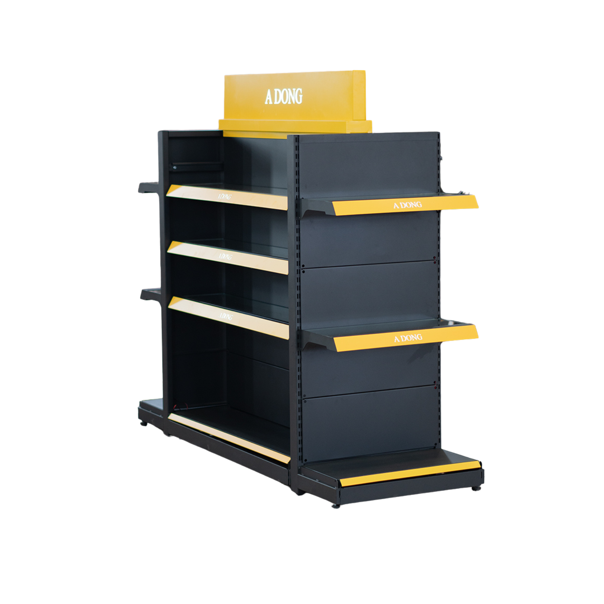 High Quality Vertical Glass Supermarket Shelves For Grocery Store-Light Duty Retail Display Stands From Vietnam OEM Factory