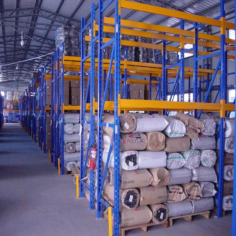 Heavy-Duty 5-Layer High-Capacity Drive-In Pallet Rack Industrial Selective Steel Metal Rack Adjustable Anti-Rust Durable Powder