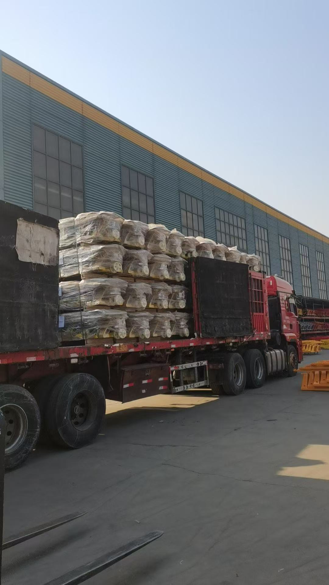 MiMA 3-way Tri-Lateral Stacker Steel Supports 0.8/1.2/1.6 Ton Load Lifting Height 3m-18m Solid Steel Floor for High Rack