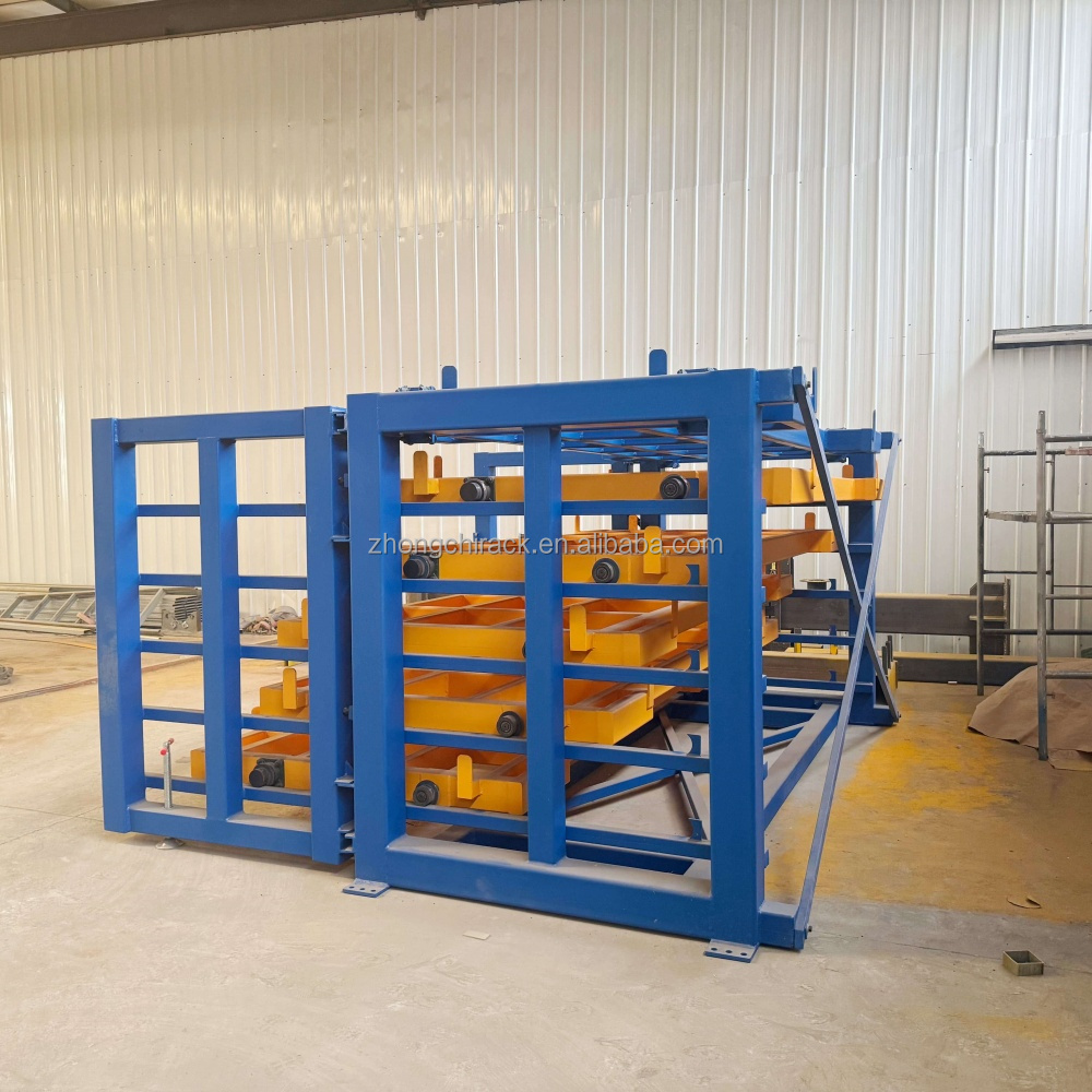 Heavy Duty Drawer Style Sheet Metal Rack Industrial Storage Rack for Workshop Material Handling