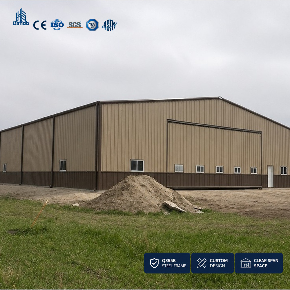 Prefabricated Steel Warehouse High Bay Storage Building Pallet Racking System Distribution Facility Space Planning