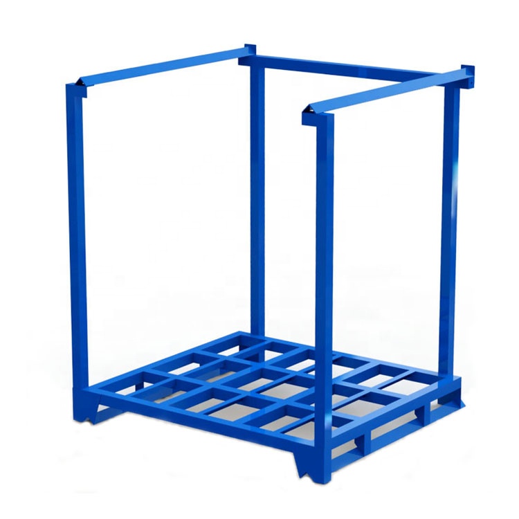 Cold Storage Available Stackable Steel Stacking Rack Heavy Load Warehouse Post Pallet Storage Frame