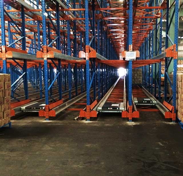 Pallet Shuttle Rack Is a Deep lane Storage and Retrieval System Which Helps You to Optimise the Storage Capacity