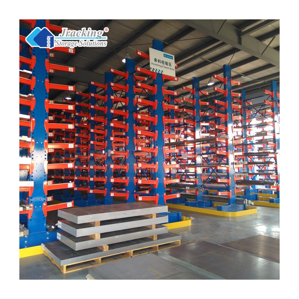 Jracking Warehouse Racks Shelves Heavy Duty Cantilever Racking System For Warehouse Pipe Storage