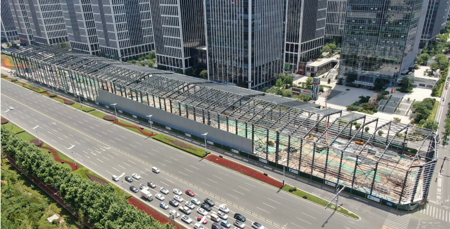 Prefabricated Steel Warehouse High Bay Storage Building Pallet Racking System Distribution Facility Space Planning