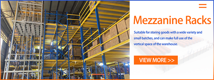 Warehouse Heavy Duty Steel Loft Platform Shelf Storage Attic Rack Pallet Racking Supported Mezzanine Floor Racks System