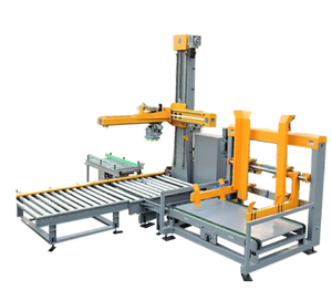 Auto Box/Case/Carton Coordinate Formula Palletizer Gantry Palletizing Machine With Stacking Machine Pallet Dispenser And Stacker