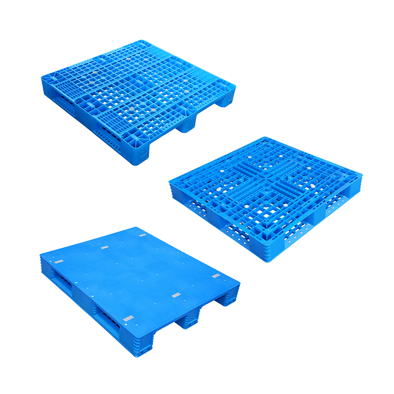Preface 1200x1000 Light Duty HDPE 4-Way Entry Environmentally Friendly Euro Rack Open Bottom Deck Plastic Pallet