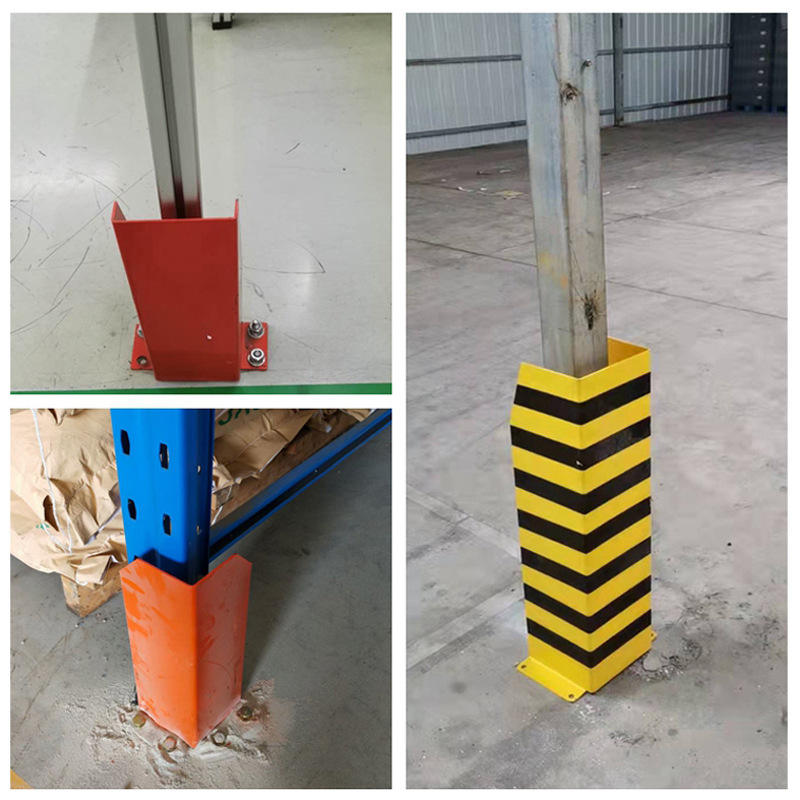 Anti-collision Upright Protector Heavy Duty Warehouse Storage Pallet Rack Column Corner Guard Rack Shelf