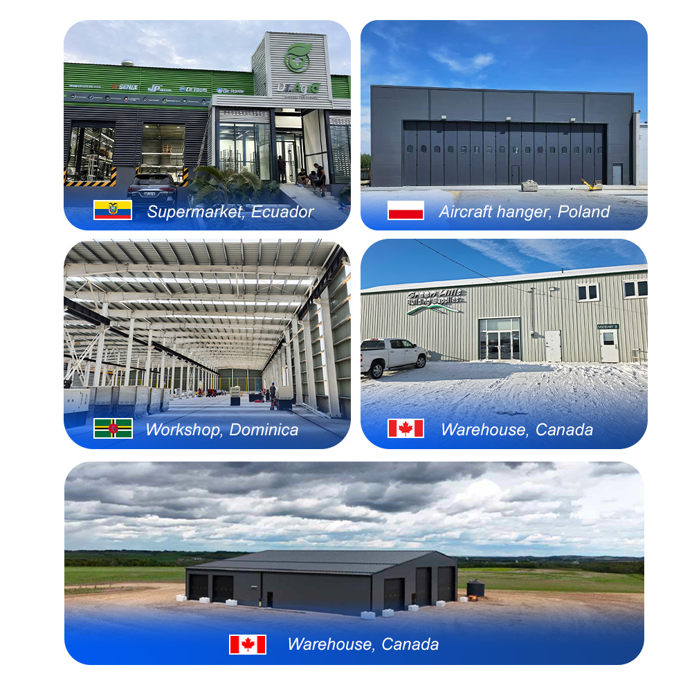 Industrial Prefab Steel Structure Warehouse Building For Storage And Logistics Use