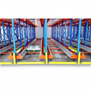 China Factory Remote Steel Multi-Layer Drive-Through Two-Way Shuttle Pallet Racking