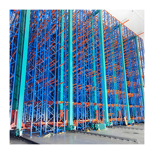 High-Density Pallet Shuttle Racking System Automatic Steel Storage Frame