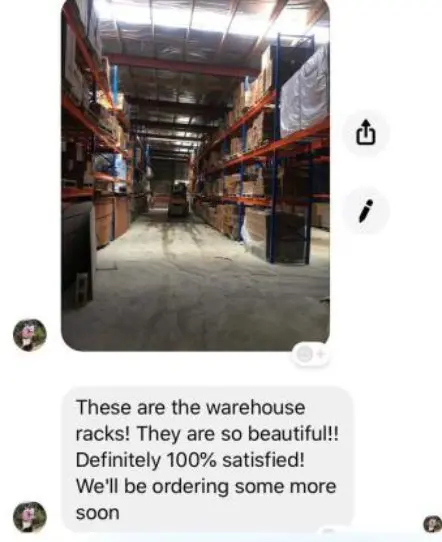 Warehouse Storage System Delivery