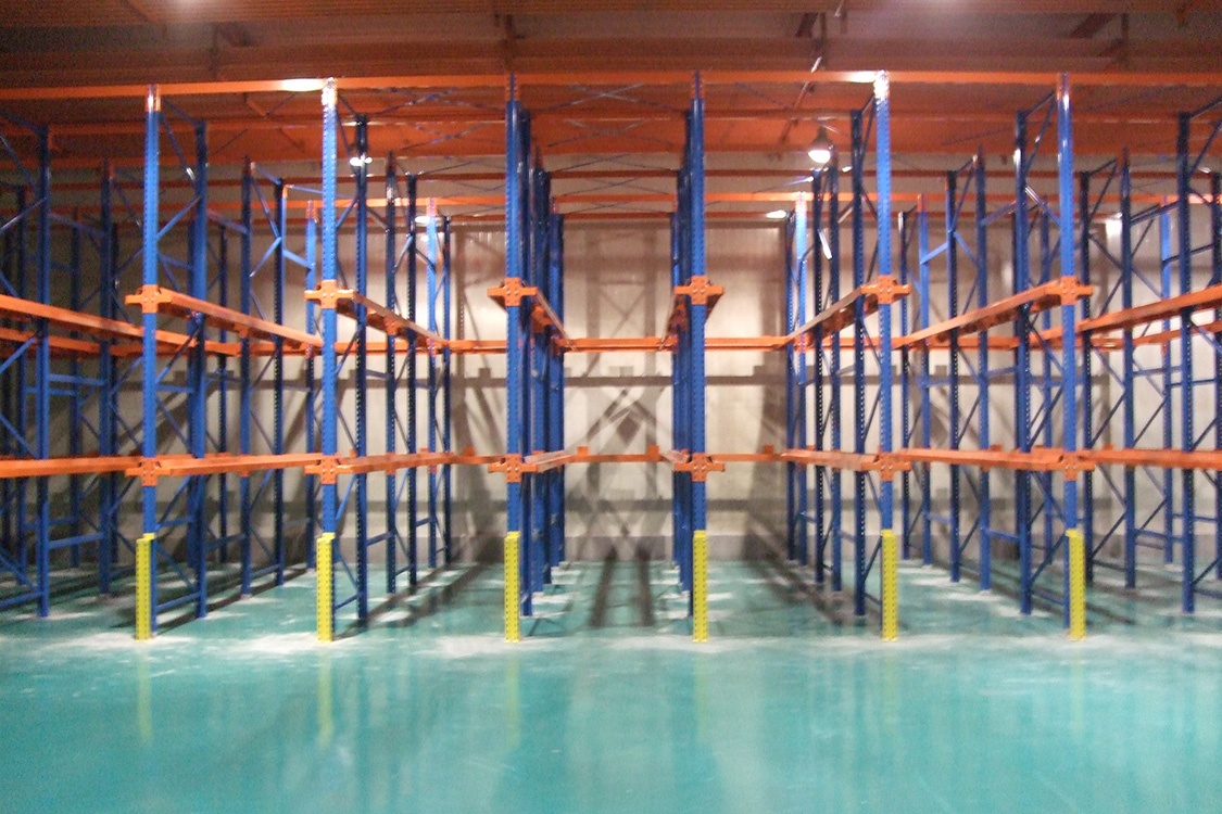 Drive In Racking Detail View