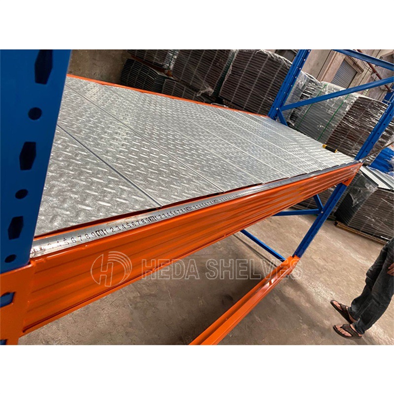 Metal Shelving Warehouse Detail