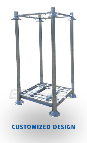 Customized Premium Material Heavy Duty Post Pallet Rack for Cold Warehouse