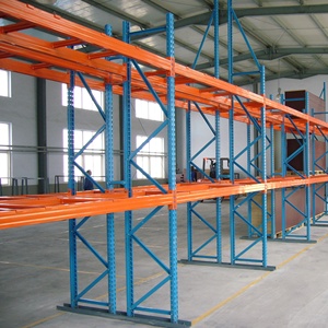 Adjustable Heavy Duty Pallet Rack Shelf Two Levels Custom High Load Capacity Industrial Warehouse Storage Pallet Racking System