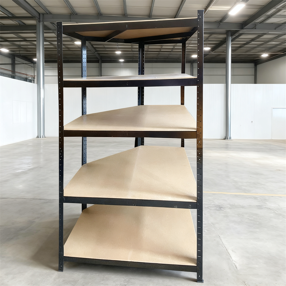 5 Tier Slotted Angle Galvanized Steel &amp; Iron Light Duty Boltless Storage Racks for Garage Home Office Use