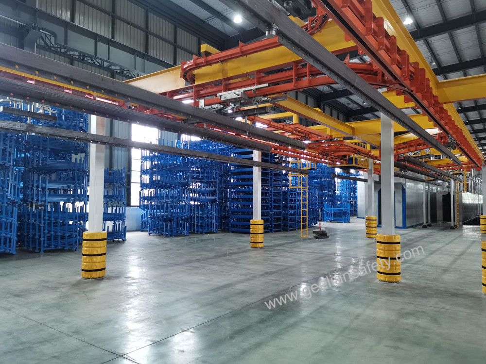 Reflective Safety Protector for Pallet Racking Uprights Customized Colors Wholesale Column Corner Guard Racking Post Protector