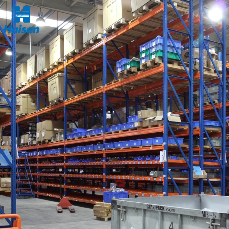 Reliable Durable Heavy-Load Industrial Steel Pallet Rack System Customizable Multi-Level ISO Certified Overseas Shelves Racking