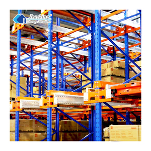 CE Certified High Density Warehouse Racks Double-Sided Type Pallet Two-way Radio Shuttle Rack System