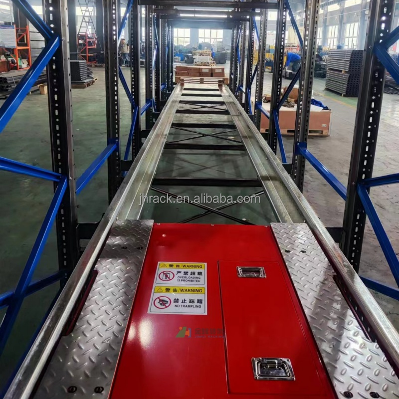 Automated Stackable Metal Shelves Storage Racks &amp; Shelving Units Warehouse Asrs Pallet Shuttle Racking System